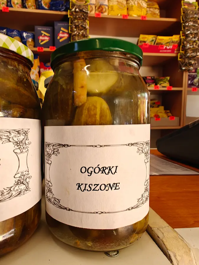 Ogórki kiszone