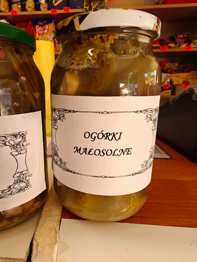 Ogórki małosolne